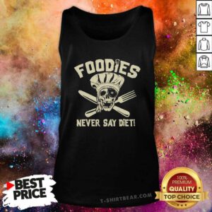 Awesome Pirate Foodies Never Say Diet Tank-top