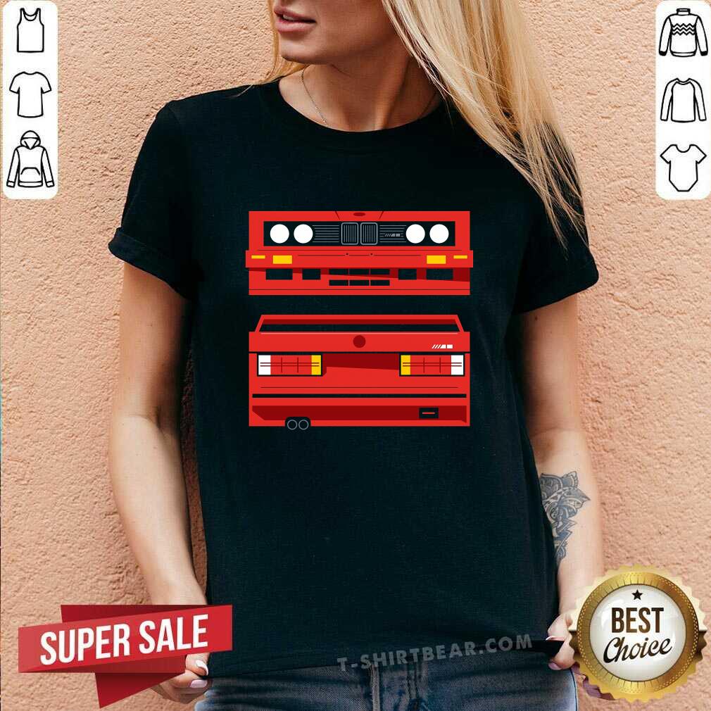 Funny E Equals Street Retro V-neck