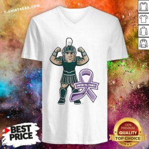 Funny Michigan State Spartans 2024 Spartans Full Strength Mascot V-neck