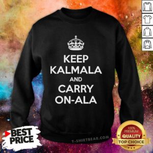 Official Keep Kamala And Carry On-Ala Kamala Harris 2024 Sweatshirt