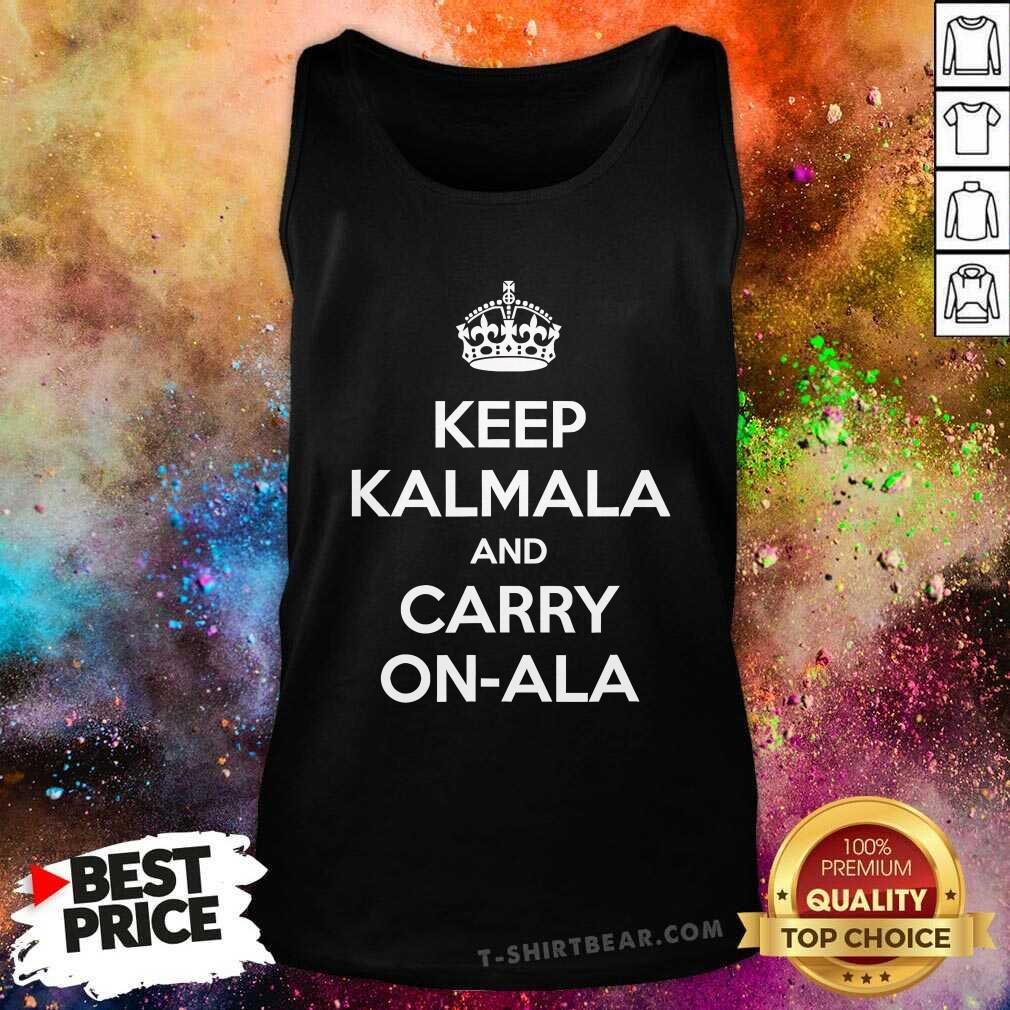 Official Keep Kamala And Carry On-Ala Kamala Harris 2024 Tank-top