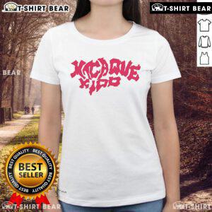 Official Macaque Kido 2024 Ladies Tee featuring a stylish design, perfect for casual wear and showcasing your fandom.