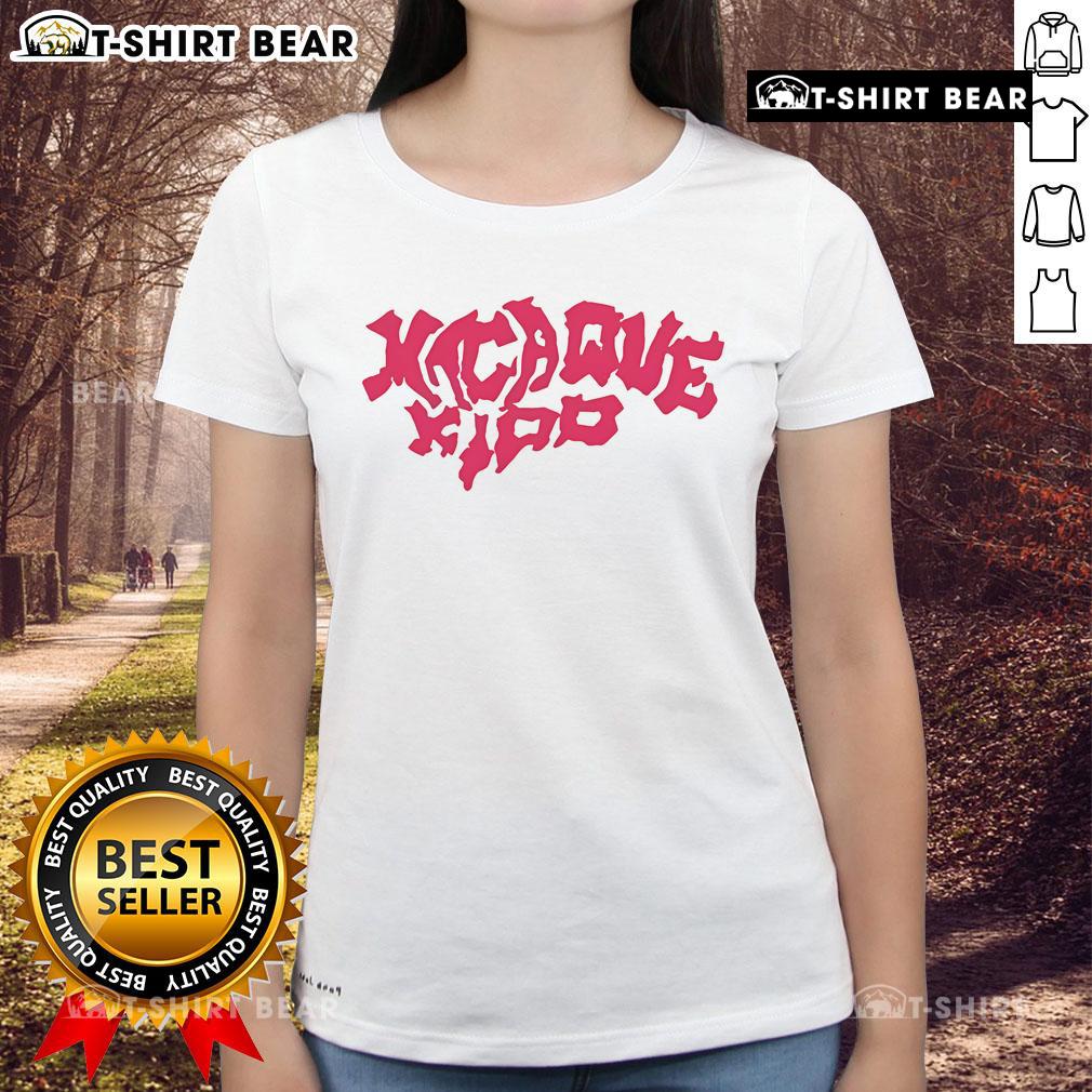 Official Macaque Kido 2024 Ladies Tee featuring a stylish design, perfect for casual wear and showcasing your fandom.