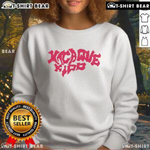 Official Macaque Kido 2024 sweatshirt featuring a stylish design, perfect for casual wear and showcasing your fandom.