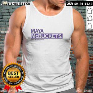 Official Maya McDermott Maya McBuckets tank top featuring a stylish design perfect for casual wear or sports activities.