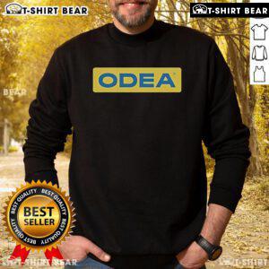 Official Mumbo Jumbo Season 7 Odea Sweatshirt featuring vibrant graphics and comfortable fit for fans.