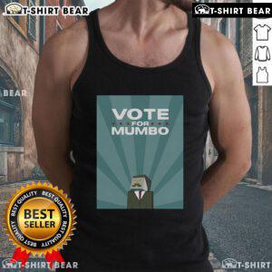 Official Mumbo Jumbo Season 7 Vote For Mumbo tank top featuring vibrant graphics and a stylish design for fans.