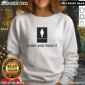 Official Nancy Mace 'Come and Take It' sweatshirt for Congress, featuring bold graphics and a stylish design for supporters.