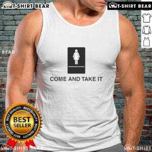 Official Nancy Mace 'Women Come And Take It' tank top, promoting her campaign for Congress with a bold design.