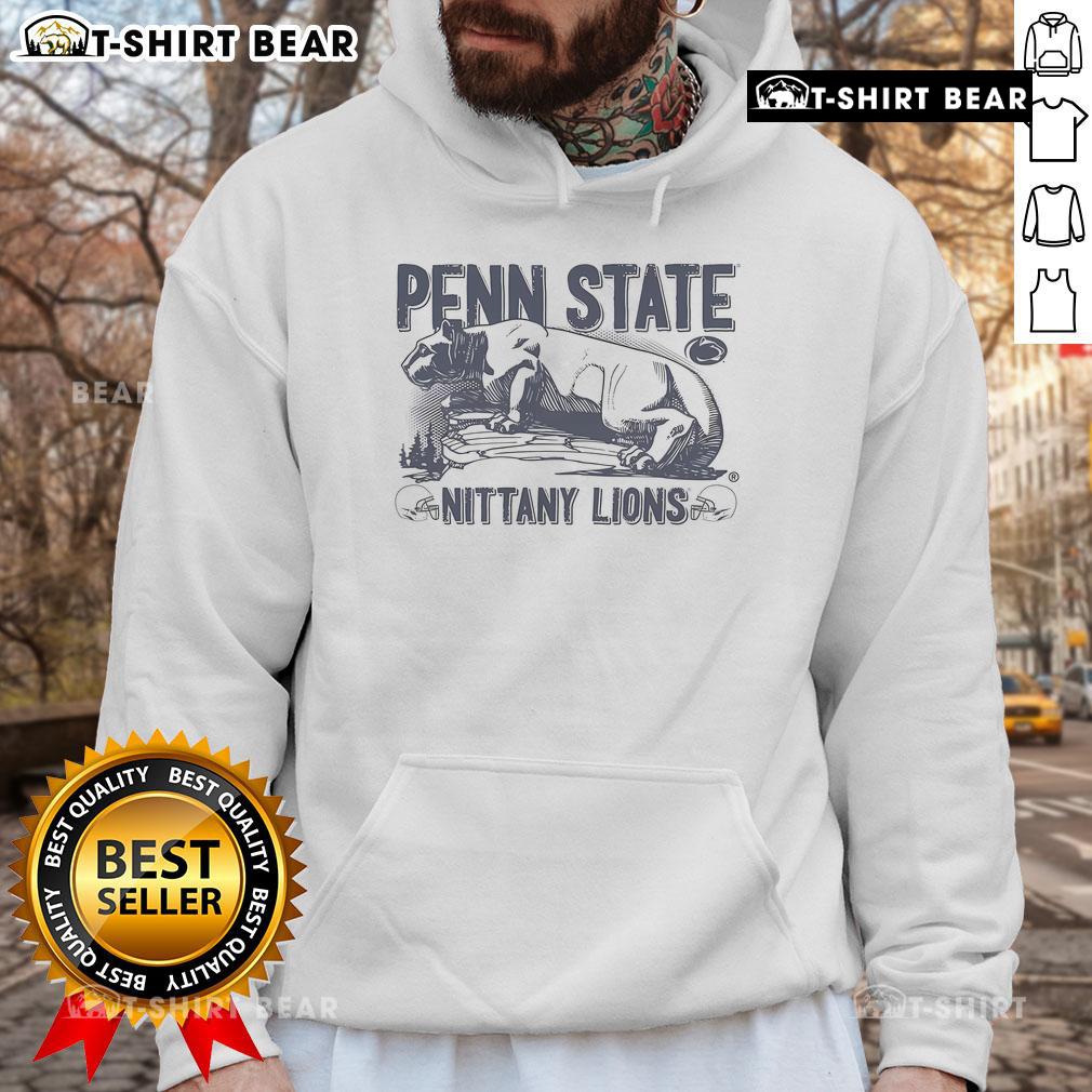 Official Penn State Nittany Lions Regional Hoodie in navy blue with logo, perfect for fans and cold weather wear.