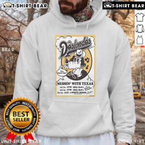 Alt Text: Official The Deslondes Tour Messin With Texas 2024 hoodie featuring vibrant graphics and a stylish design.