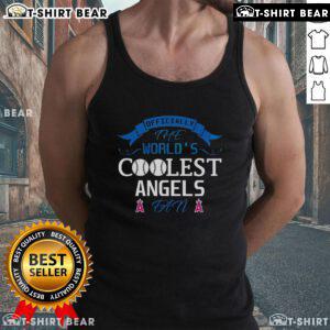 Official Los Angeles Angels fan tank top featuring bold team colors and logo, perfect for game day or casual wear.