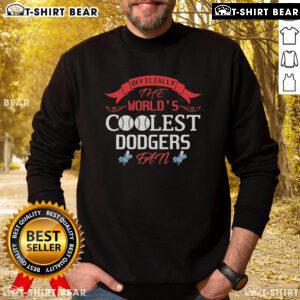 Official Los Angeles Dodgers fan sweatshirt featuring a stylish design, perfect for game day and showing team spirit.