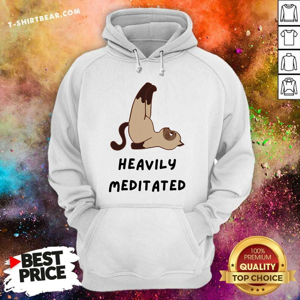 Original Heavily Meditated Yoga Spiritual Hoodie