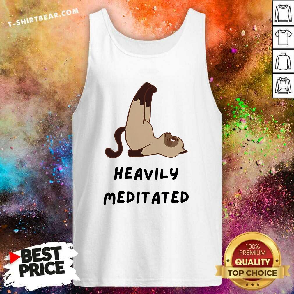 Original Heavily Meditated Yoga Spiritual Tank-top