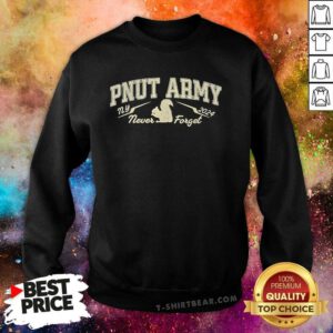 Original Peanut The Squirrel Never Forget PNUT New York 2024 Sweatshirt