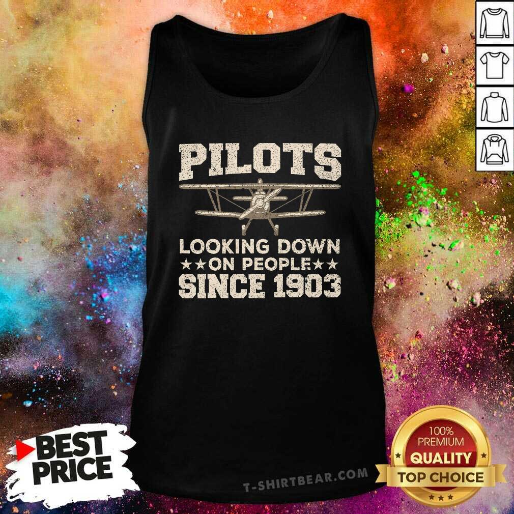 Original Pilots Looking Down On People Since 1903 Tank-top