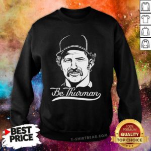 Premium Junk Wax Be Thurman Baseball Championship New York Heroes Sweatshirt