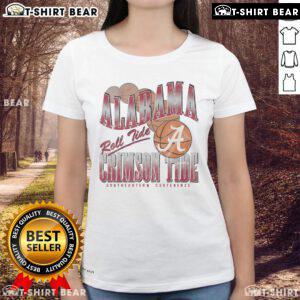 Pretty Alabama Crimson Tide Baller Bounce Ladies Tee featuring vibrant graphics, perfect for game day or casual wear.