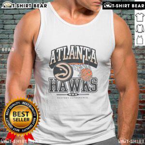 Alt Text: Stylish Atlanta Hawks City Edition No Look Tank Top in vibrant colors, perfect for game day or casual wear.
