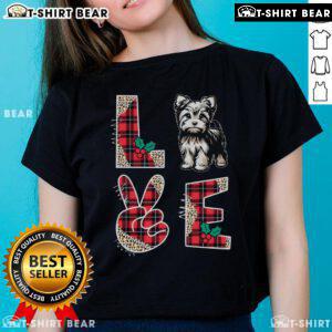 Pretty Love Christmas Yorkshire Xmas Ladies Tee featuring festive design and cozy fit for holiday celebrations.