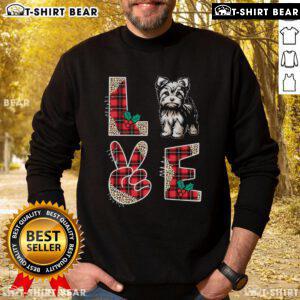 Cozy Pretty Love Christmas Yorkshire Xmas sweatshirt featuring festive designs, perfect for holiday celebrations.