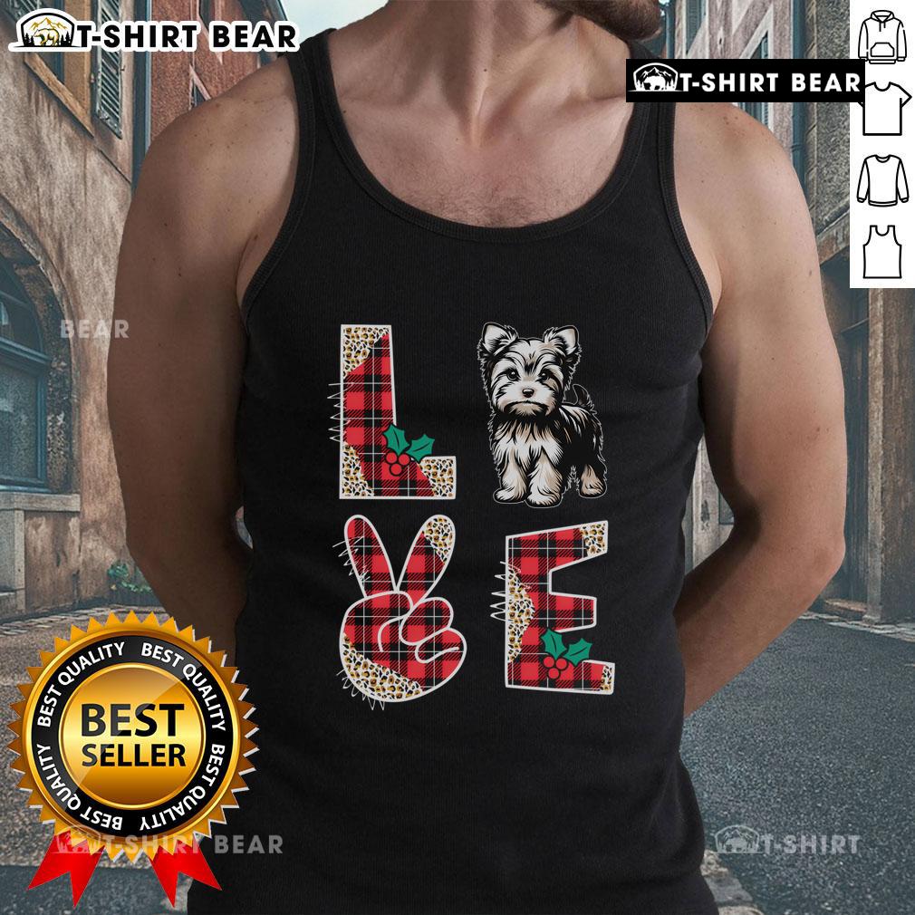 Pretty Love Christmas Yorkshire Xmas Tank Top featuring festive design perfect for holiday celebrations and cozy gatherings.