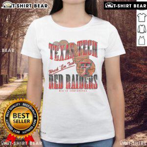 Pretty Texas Tech Red Raiders Baller Bounce Ladies Tee showcasing a stylish design perfect for fans and casual wear.