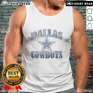 Stylish Top Dallas Cowboys Overrun Tank Top featuring team colors and logo, perfect for game day or casual wear.