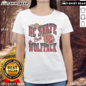 Stylish NC State Wolfpack Baller Bounce Ladies Tee featuring vibrant colors and team logo for passionate fans.