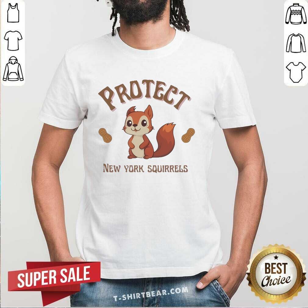 Top Peanut The Squirrel Protector New York Squirrel T-Shirt