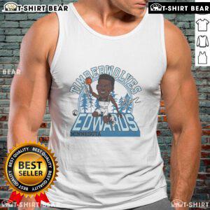 Top Timberwolves Anthony Edwards signature tank top showcasing team colors and design, perfect for fans and athletes.