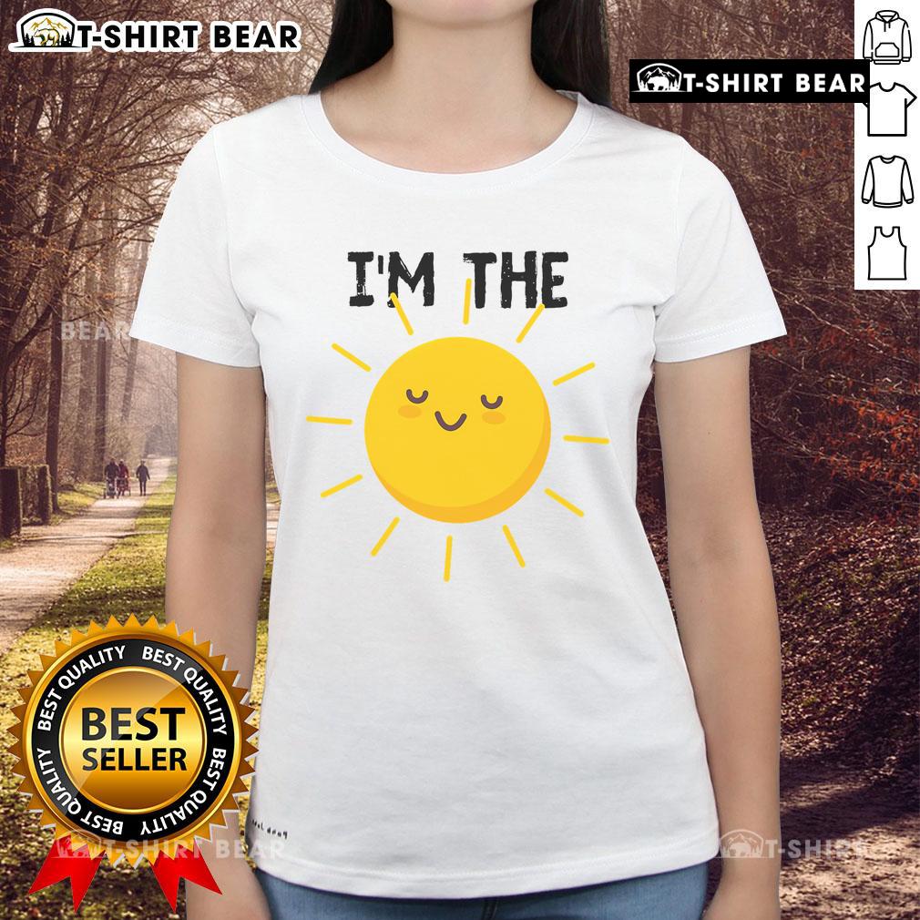 Funny Pretend to Be the Sun Show Halloween Ladies Tee featuring a playful sun graphic for festive Halloween fun.