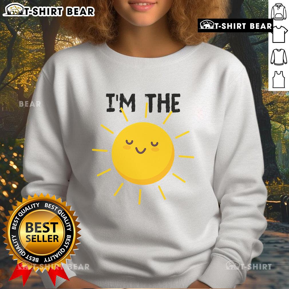 Funny Pretend to Be the Sun Show Halloween Sweatshirt featuring a vibrant sun graphic and playful Halloween design.