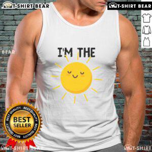 Funny Halloween tank top featuring a playful design of a sun, perfect for festive celebrations and costume parties.