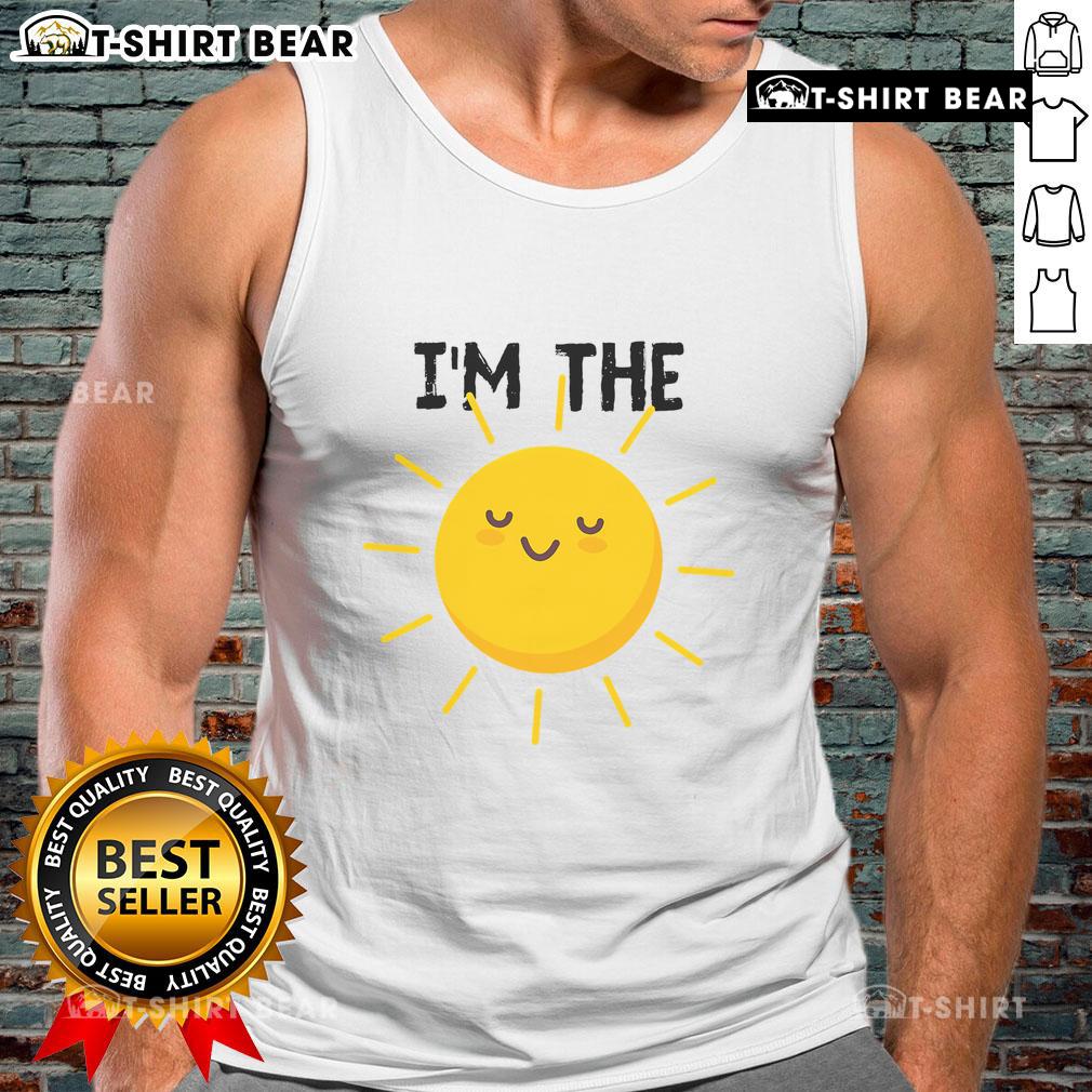 Funny Halloween tank top featuring a playful design of a sun, perfect for festive celebrations and costume parties.