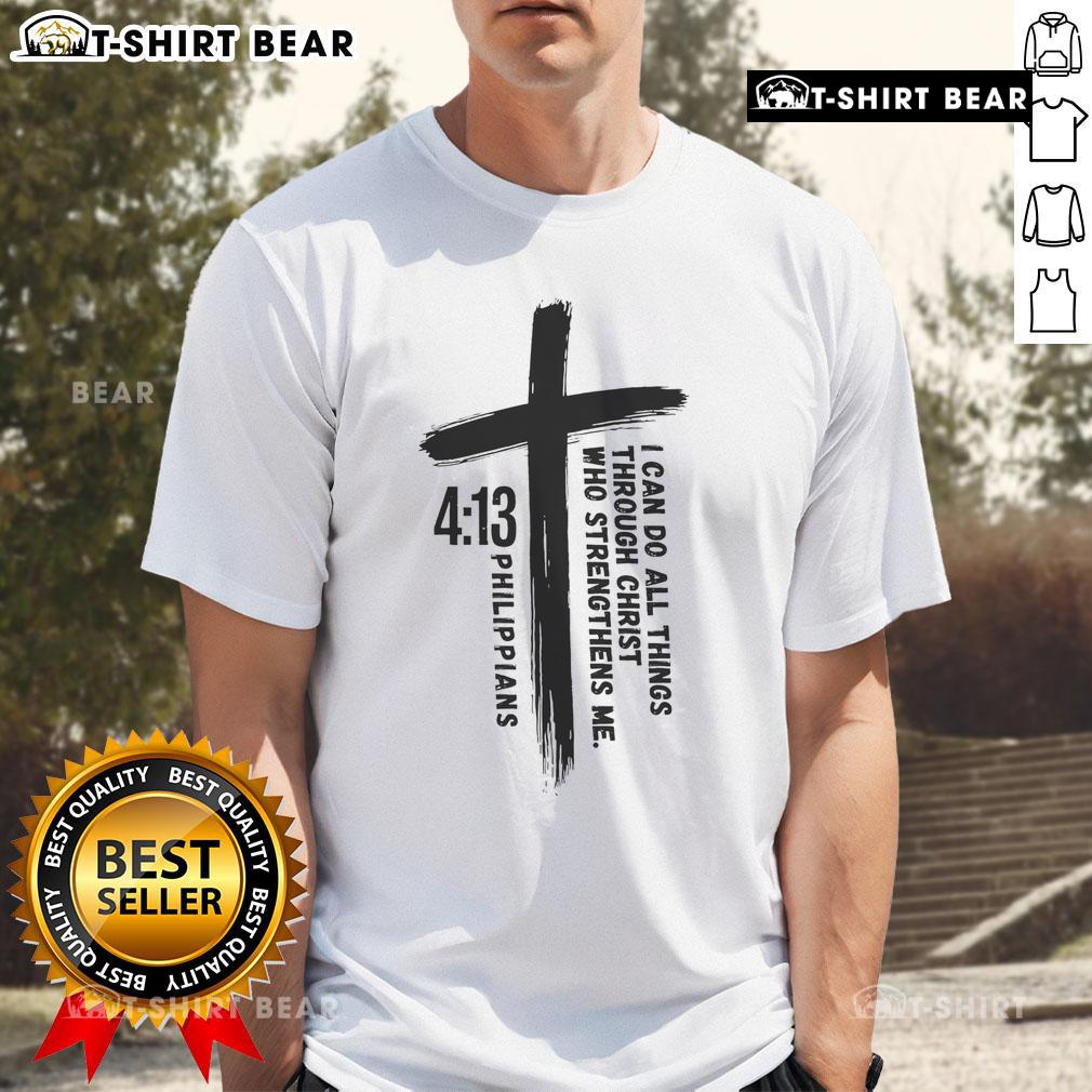 Good Jesus Loves You God Faith Christian T-Shirt design featuring inspirational text in vibrant colors on a casual tee.