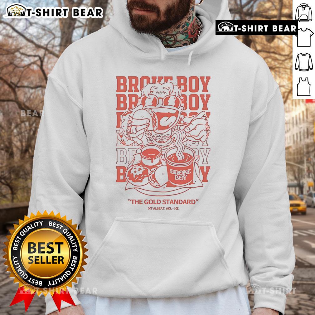 Nice Broke Boy Taco Street Hustle hoodie in Mt Albert, Auckland, showcasing urban style and streetwear fashion.
