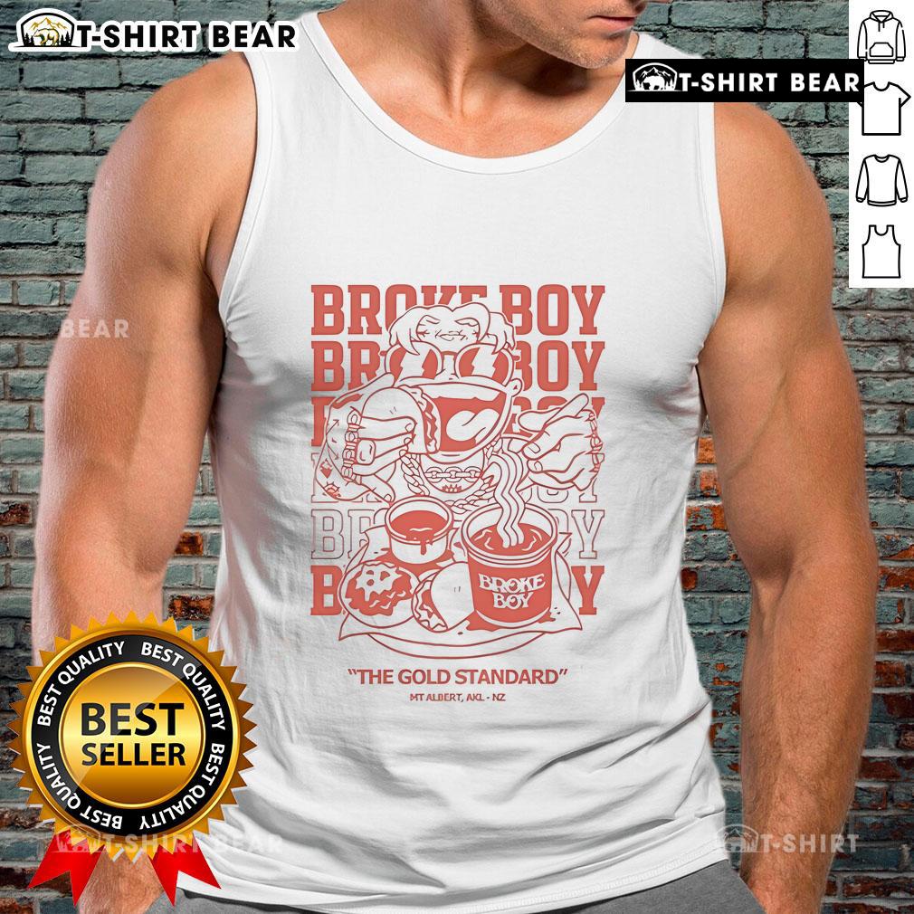Nice Broke Boy Taco Street Hustle tank top featuring vibrant design, available in Mt Albert, Auckland, NZ.