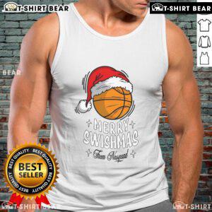 Nice Noah Neumann Swishmas Nnsquad Christmas tank top featuring festive design and vibrant colors for holiday celebrations.