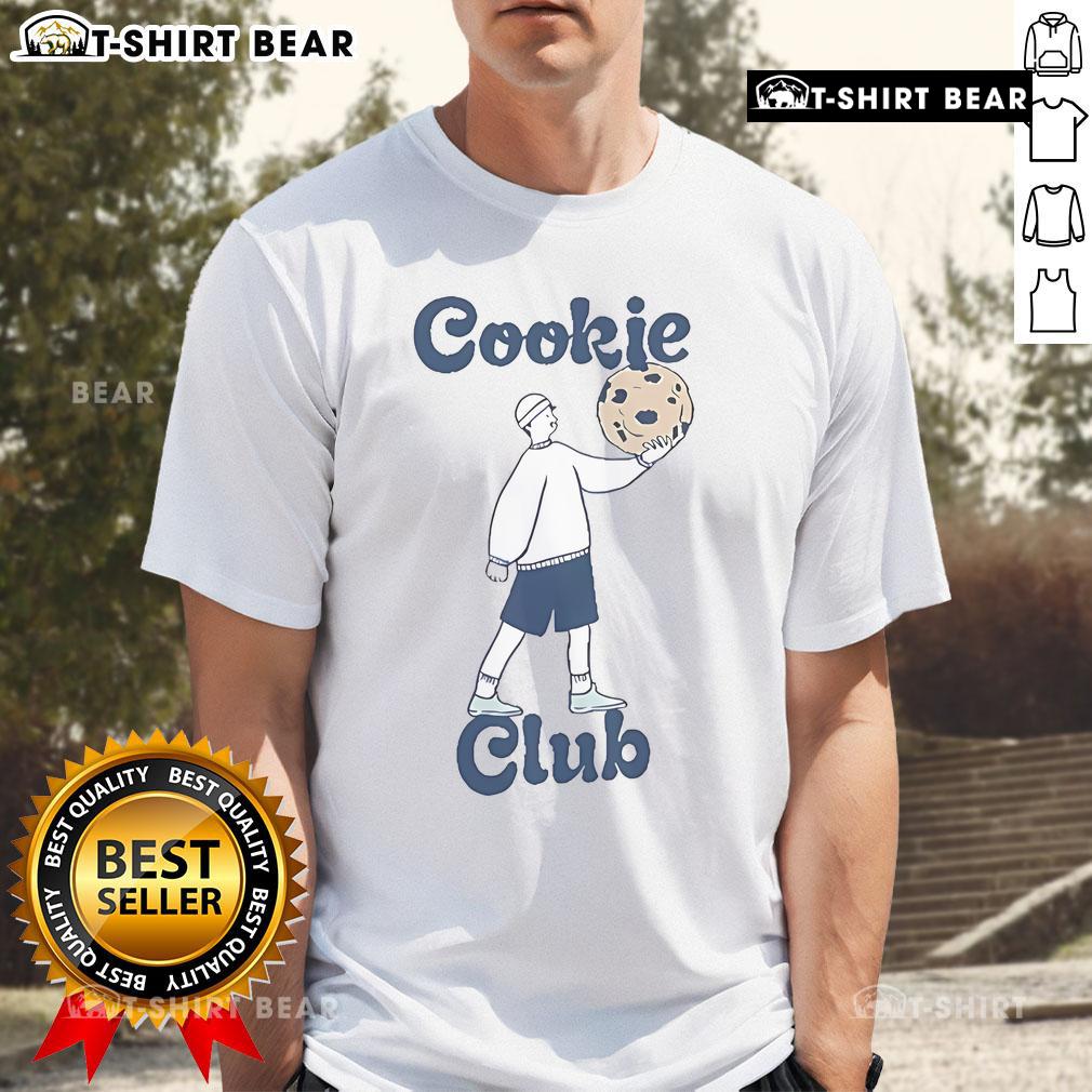Official Crave Cookie Club 2024 T-Shirt featuring a stylish design, perfect for cookie lovers and club members.