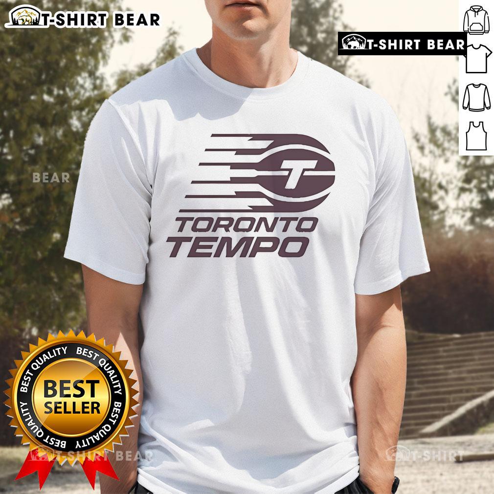 Official Esfandiar Baraheni Toronto Tempo T-Shirt featuring vibrant design and comfortable fit for fans and collectors.