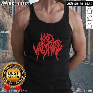 Official Kid Vampire Band Tank Top featuring vibrant graphics and a playful design perfect for young music fans.