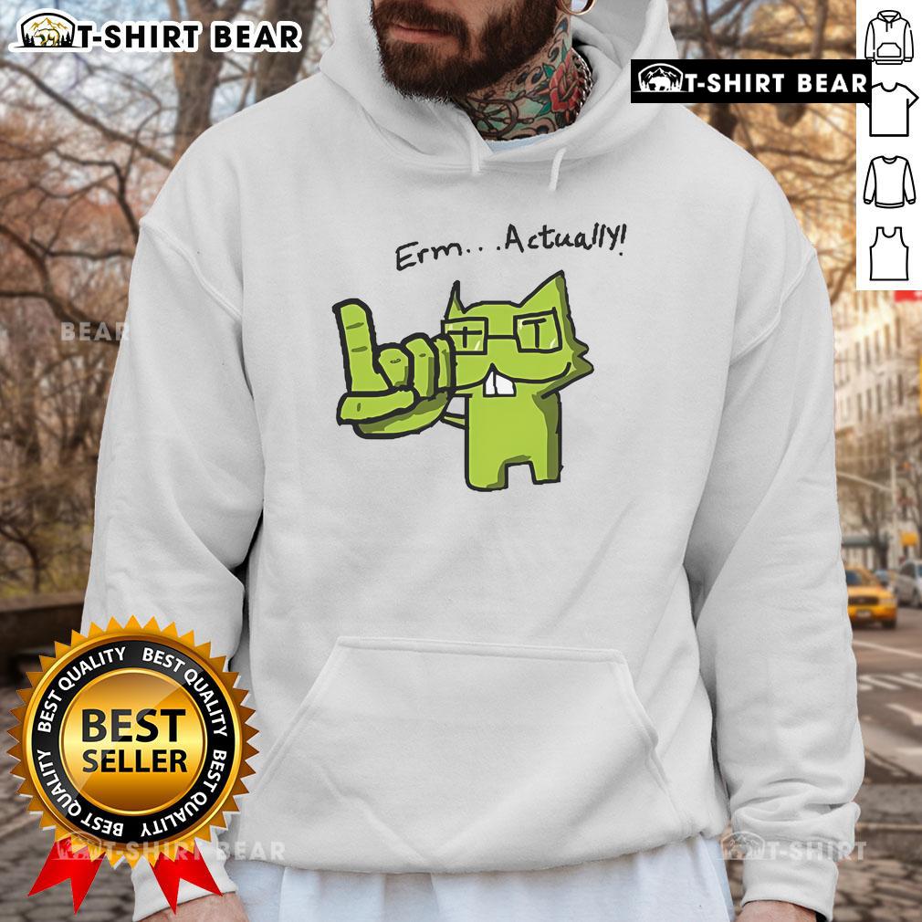 Official Nerd Pixel Cat Hoodie featuring a colorful pixelated cat design, perfect for cat lovers and nerd culture fans.