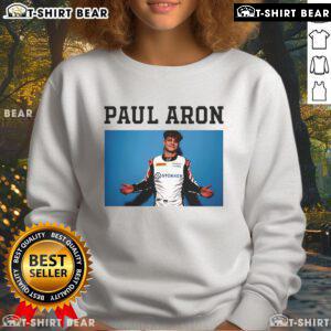 Official Paul Aron Portrait Sweatshirt featuring a stylish design and vibrant colors, perfect for fans and casual wear.