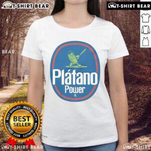 Official Platano Power Ladies Tee featuring vibrant design and stylish cut for empowered women.