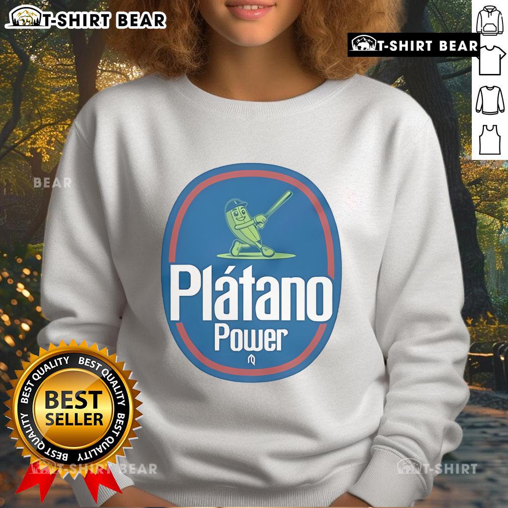Official Platano Power Sweatshirt in vibrant colors, perfect for casual wear and showcasing your love for Platano culture.