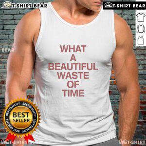 Official Selfish Sons What A Beautiful Waste Of Time Tank Top featuring a vibrant design and trendy fit for casual wear.