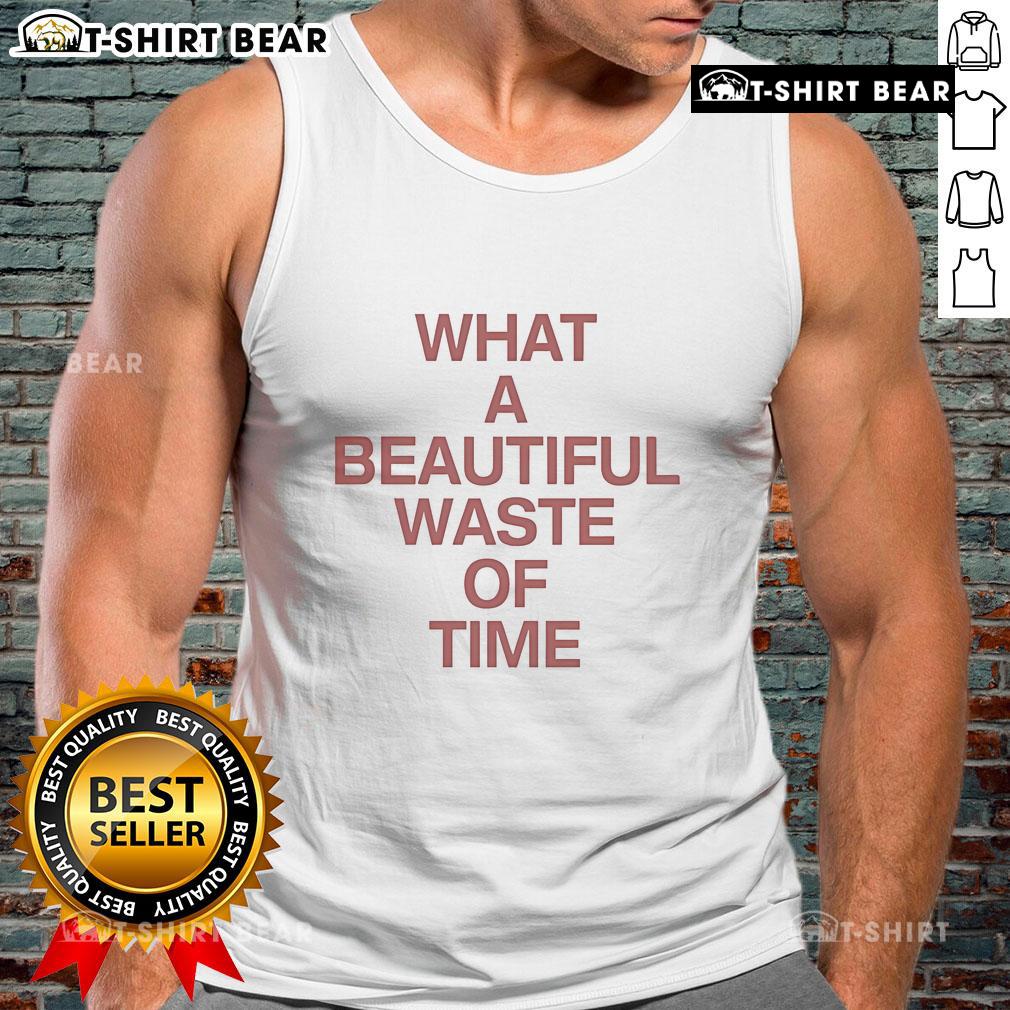 Official Selfish Sons What A Beautiful Waste Of Time Tank Top featuring a vibrant design and trendy fit for casual wear.