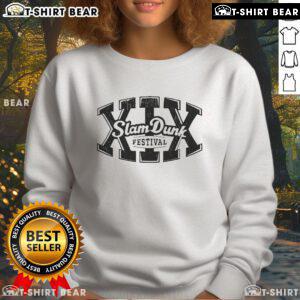 Official Slam Dunk XIX Sweatshirt in vibrant colors, showcasing stylish design and comfortable fit for basketball fans.